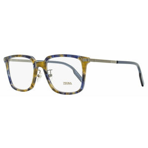 Zegna Stepped Browline Eyeglasses EZ5265-H 055 Blue Havana 54mm